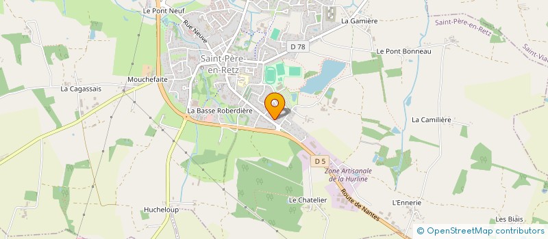 localisation de l'entreprise SCCV LES JARDINS DE LA PLAGE à SAINT-PERE-EN-RETZ