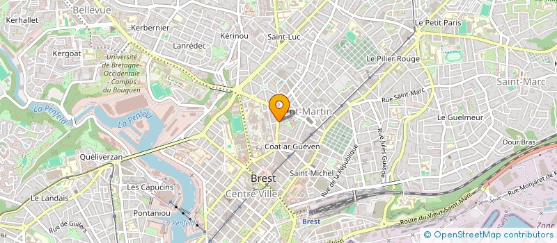 localisation de l'entreprise SCCV LES JARDINS DE LAMBEZELLEC à BREST