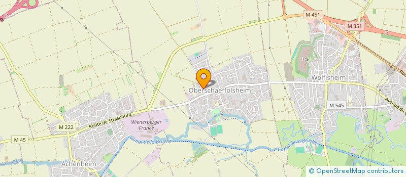 localisation de l'entreprise SCCV LES JARDINS DE LISE  MUTZIG