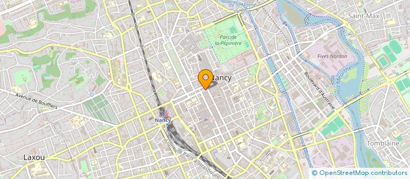 localisation de l'entreprise SCCV LES JARDINS DE MONTAIGU à NANCY
