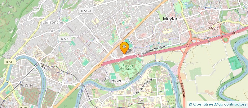 localisation de l'entreprise SCCV LES JARDINS DE PREVERT  GRENOBLE