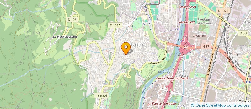localisation de l'entreprise SCCV LES JARDINS DE SERRALIERE à SEYSSINS