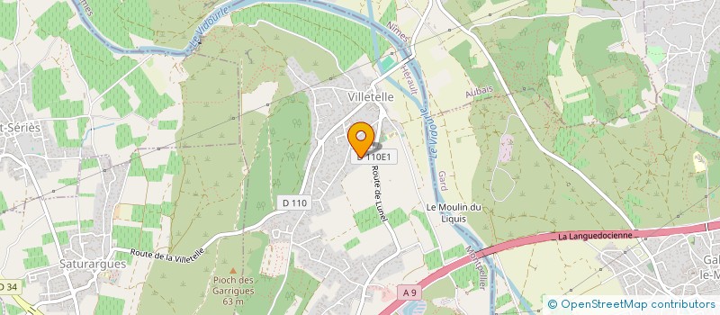 localisation de l'entreprise SCCV LES JARDINS DU PRIEURE à VILLETELLE