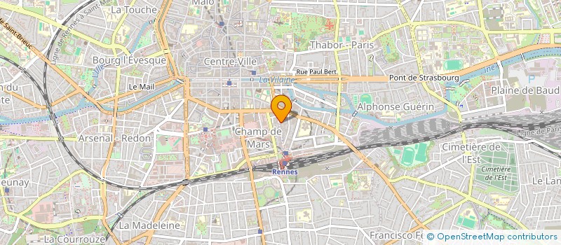 localisation de l'entreprise SCCV LES LAVANDIERES, SOCIETE EN LIQUIDATION à RENNES