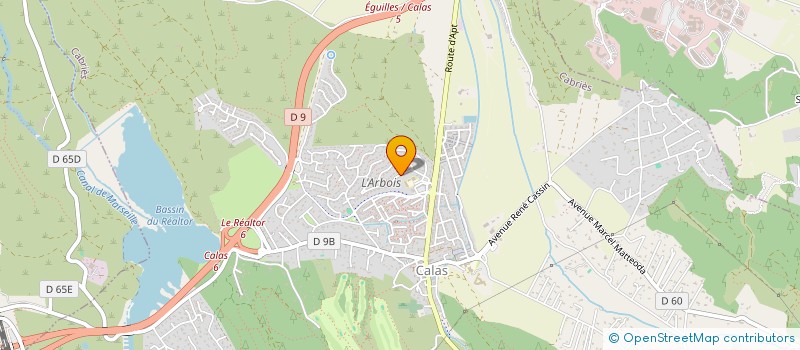 localisation de l'entreprise SCCV LES LODGES DU CHATEAU à CABRIES