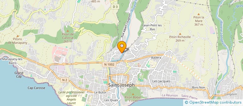 localisation de l'entreprise SCCV LES LOGIS à SAINT-JOSEPH