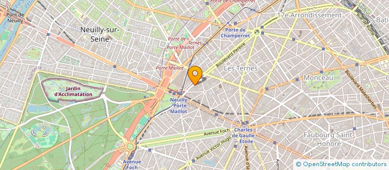 localisation de l'entreprise SCCV LES MAGNOLIAS à PARIS