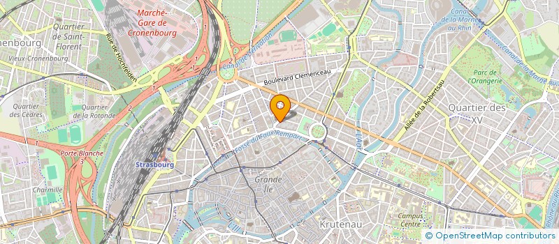 localisation de l'entreprise SCCV LES MAISONS DE LOUIS à STRASBOURG