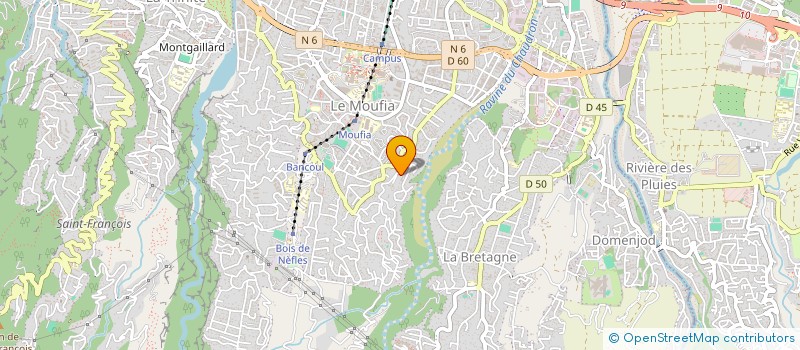 localisation de l'entreprise SCCV LES MIMOSAS à SAINT-DENIS