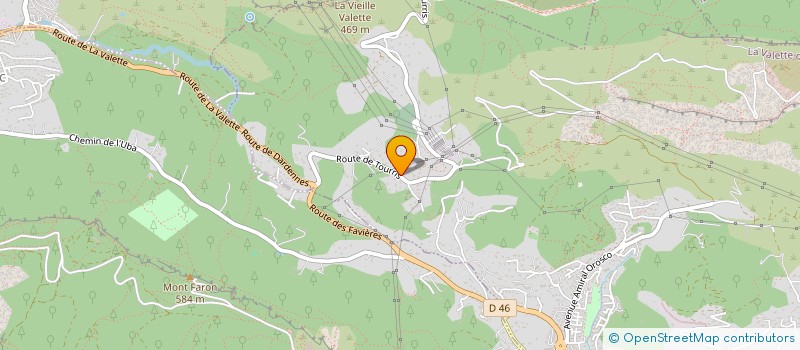 localisation de l'entreprise SCCV LES MOULINS à LA VALETTE-DU-VAR