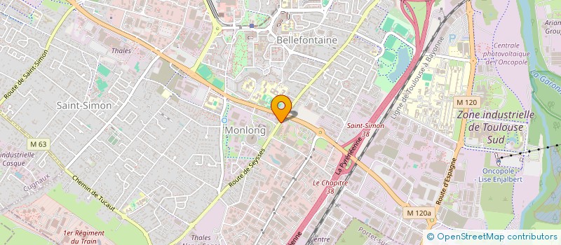 localisation de l'entreprise SCCV LES MURETAINES à TOULOUSE
