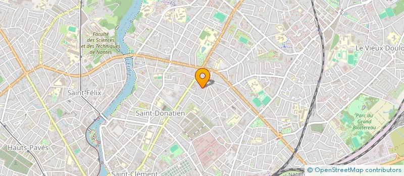 localisation de l'entreprise SCCV LES PONTREAUX à NANTES