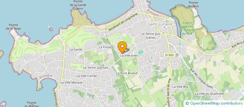 localisation de l'entreprise SCCV LES PRAIRIES DU CANAL  SAINT-LUNAIRE