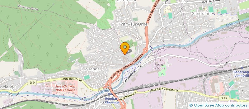 localisation de l'entreprise SCCV LES PRES  VITRY-SUR-ORNE