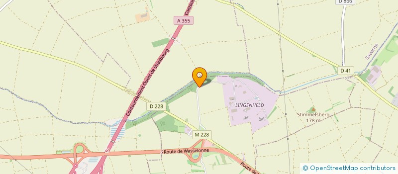 localisation de l'entreprise SCCV LES REMPARTS - ILOT 3  OBERSCHAEFFOLSHEIM