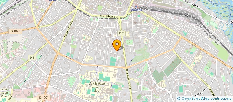 localisation de l'entreprise SCCV LES RESISTANTS à AMIENS