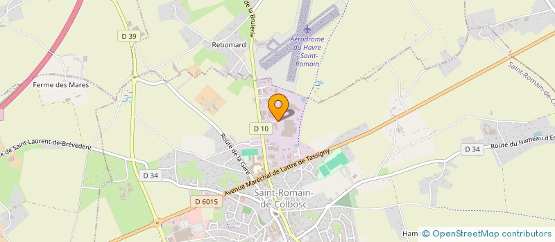 localisation de l'entreprise SCCV LES RIVES DU MONT COUREL  SAINT-ROMAIN-DE-COLBOSC