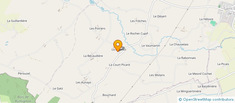 localisation de l'entreprise SCCV LES ROSIERS  RIVES-DU-COUESNON
