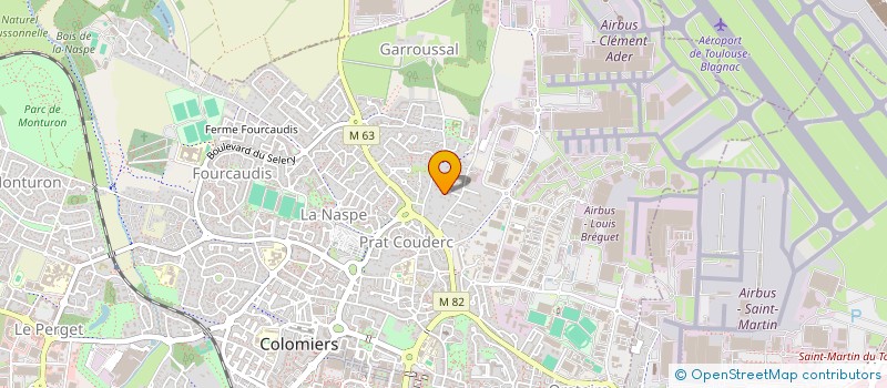 localisation de l'entreprise SCCV LES TERRASSES DE LUCHON à COLOMIERS