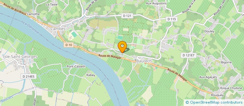 localisation de l'entreprise SCCV LES TERRASSES DU CHATEAU  BAURECH