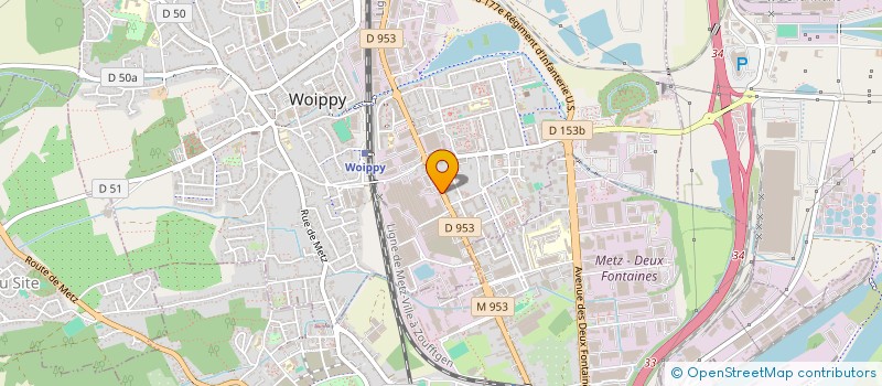 localisation de l'entreprise SCCV LES TERRASSES DU PARC IV  WOIPPY