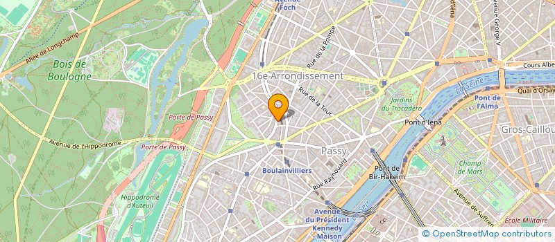 localisation de l'entreprise SCCV LES TERRASSES DU PIEGU à PARIS
