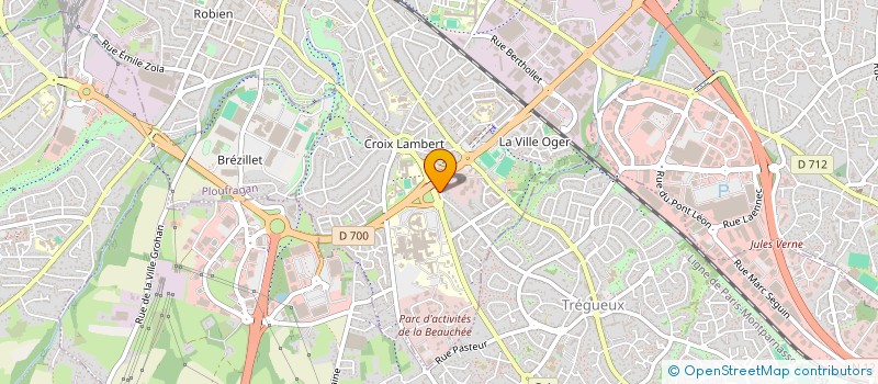 localisation de l'entreprise SCCV LES TERRASSES DU VERGER  SAINT-BRIEUC