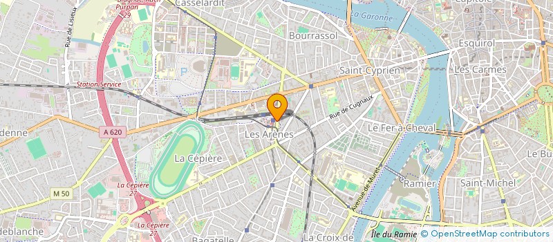 localisation de l'entreprise SCCV LES TERRASSES OCCITANES à TOULOUSE