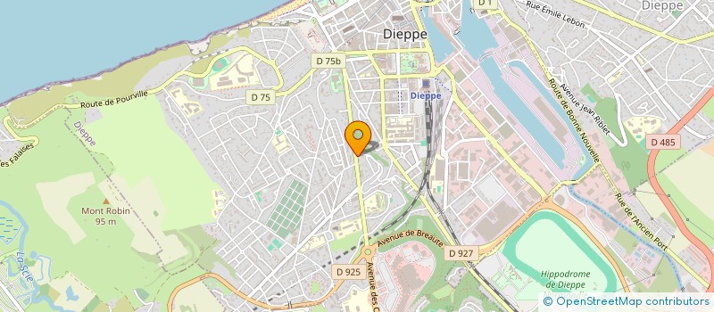 localisation de l'entreprise SCCV LES TERRES DE BERNEVAL  DIEPPE