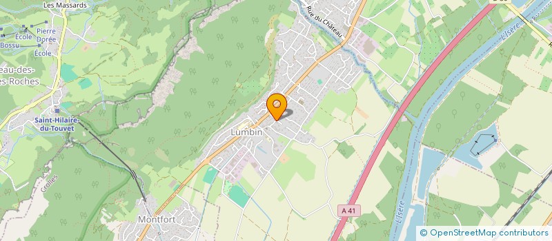 localisation de l'entreprise SCCV LES TILLEULS  LUMBIN