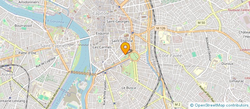 localisation de l'entreprise SCCV LES TOITS D'ESCANAT à TOULOUSE
