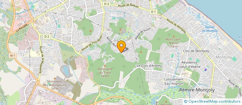 localisation de l'entreprise SCCV LES TOUCANS  REMIRE-MONTJOLY