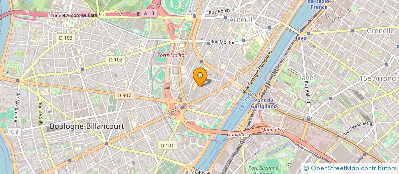 localisation de l'entreprise SCCV LES VILLAS DE LA PERRIERE à PARIS