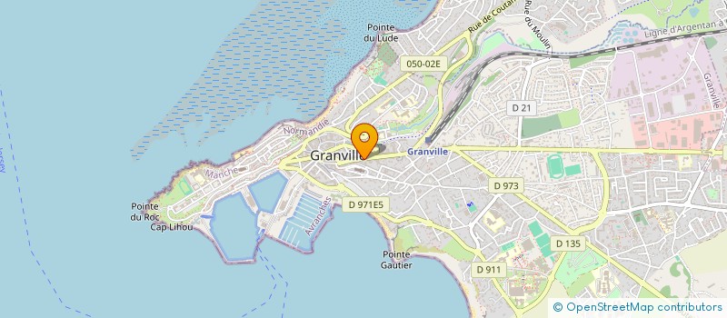 localisation de l'entreprise SCCV LES VILLAS FORET DE SCISSY à GRANVILLE