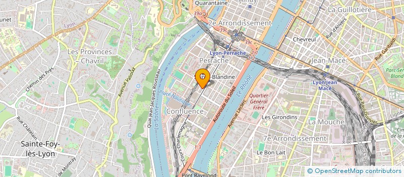 localisation de l'entreprise SCCV LGC  LYON