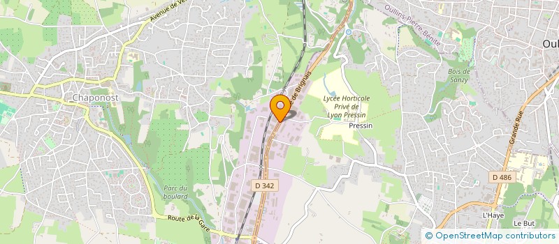 localisation de l'entreprise SCCV LN1 à CHAPONOST