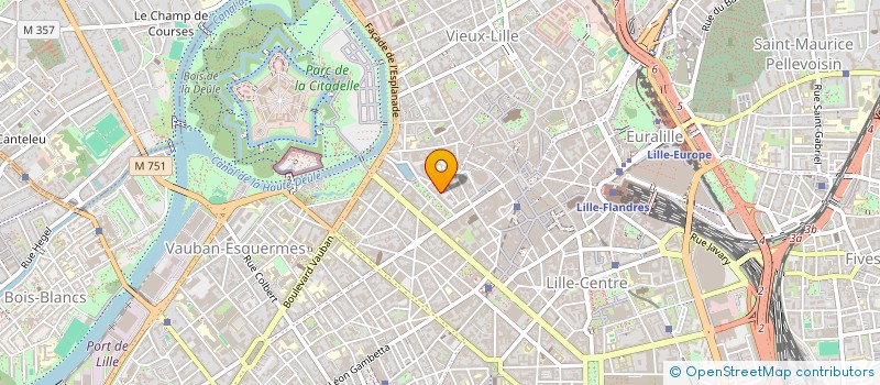 localisation de l'entreprise SCCV LOMME METROPOLITAN  LILLE