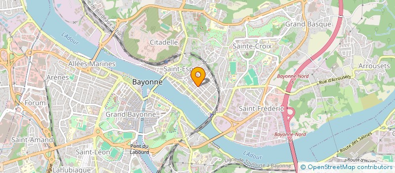 localisation de l'entreprise SCCV LOS MAJOS à BAYONNE