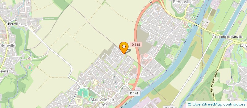 localisation de l'entreprise SCCV LOTISEINE CAEN CHERON à COLOMBELLES
