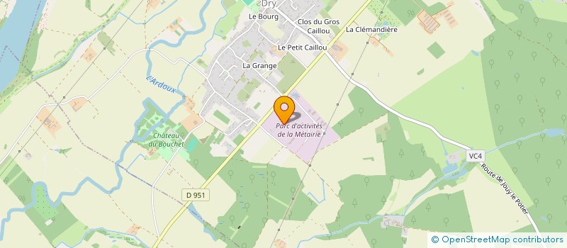 localisation de l'entreprise SCCV LOUR PICOU à DRY