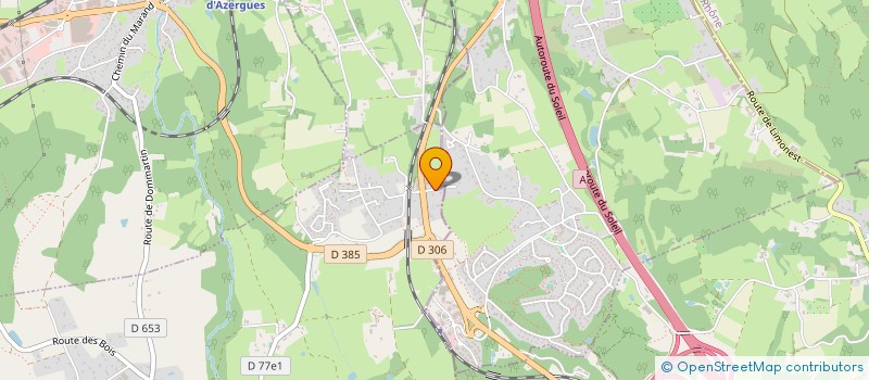 localisation de l'entreprise SCCV LOZANNE - ROUTE DU PONT DORIEUX à LISSIEU