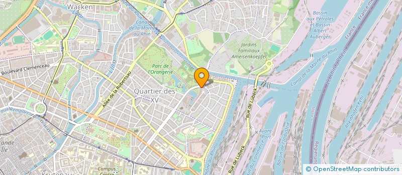 localisation de l'entreprise SCCV LPDCI à STRASBOURG