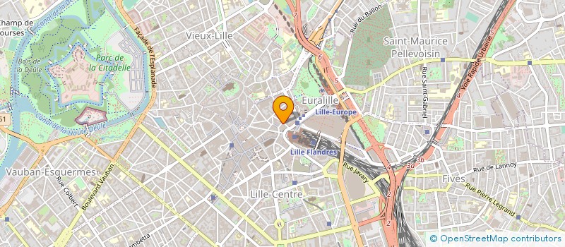 localisation de l'entreprise SCCV LUMINESENS  LILLE