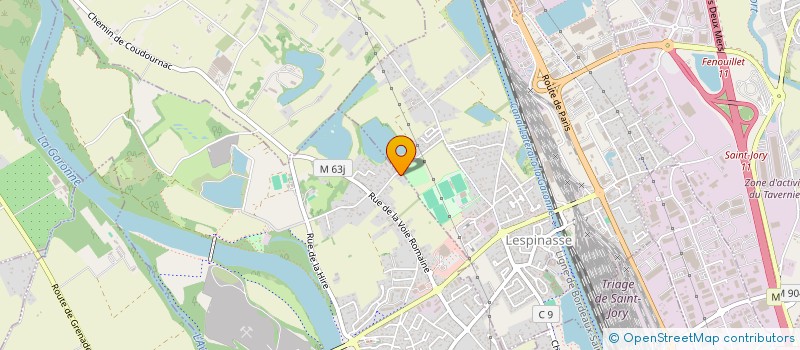 localisation de l'entreprise SCCV LW LES SARMENTS  GAGNAC-SUR-GARONNE