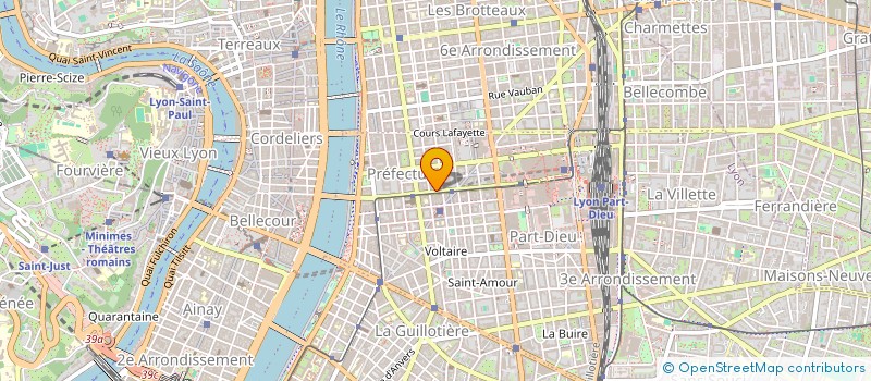 localisation de l'entreprise SCCV LYON 8 - RUE CROIX-BARRET  LYON