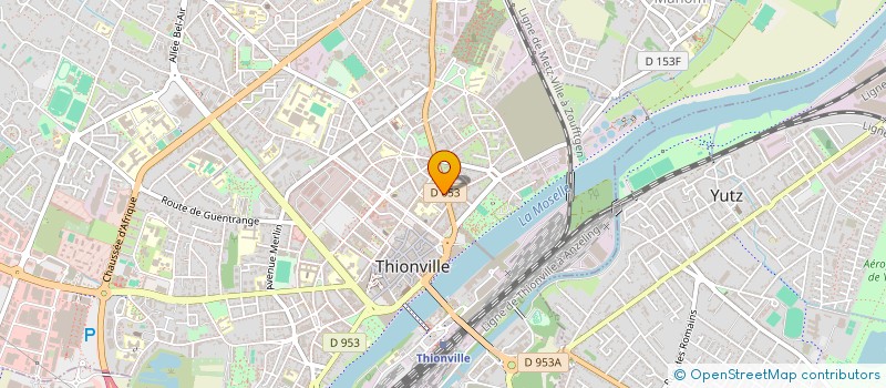 localisation de l'entreprise SCCV LYS D'OR à THIONVILLE