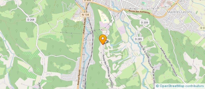 localisation de l'entreprise SCCV MACHICO  JURANCON