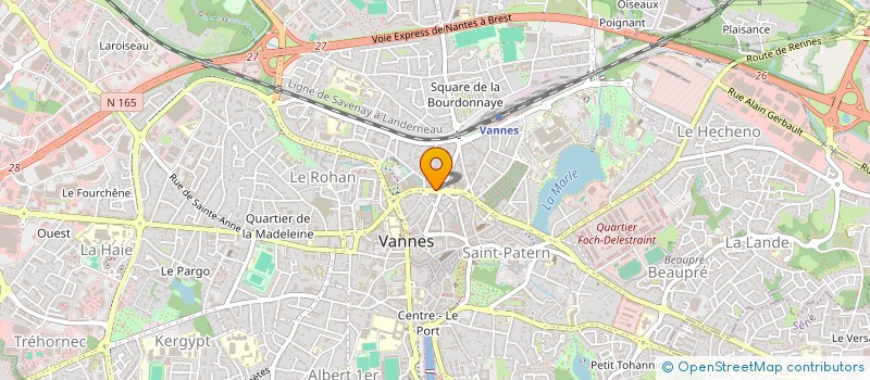 localisation de l'entreprise SCCV MAEZOU à VANNES