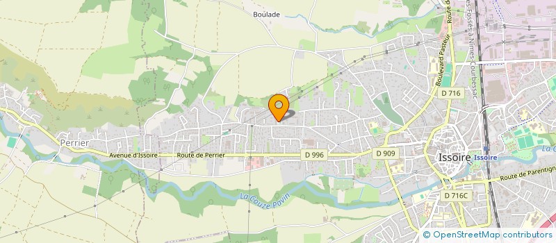 localisation de l'entreprise SCCV MAISONS AURARD  ISSOIRE