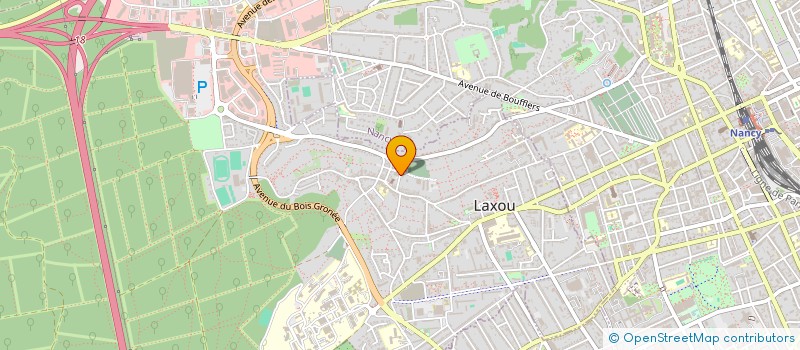 localisation de l'entreprise SCCV MAJORELLE 14  LAXOU